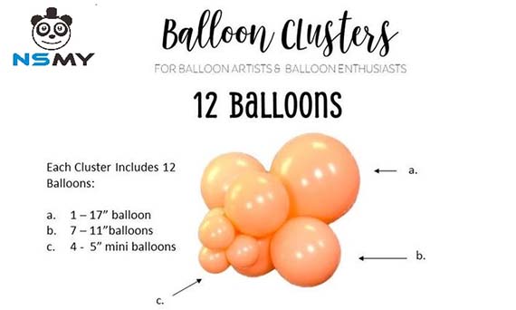 Balloon Clusters လုပ်နည်း