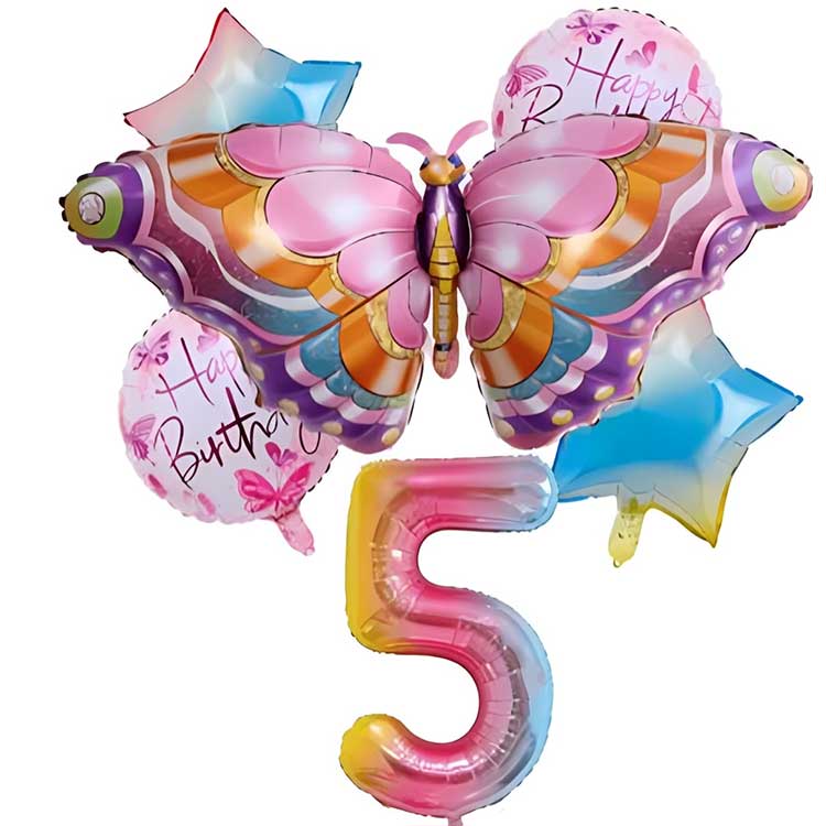 Butterfly Shape Foil Balloon