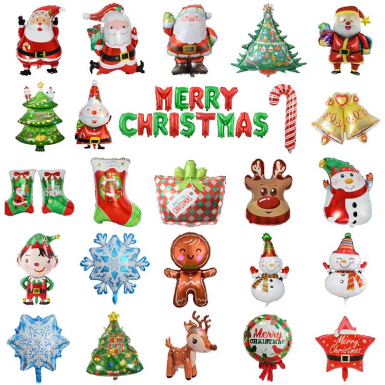 ခရစ္စမတ်လူမီနီယမ်သတ္တုပါးပူဖောင်းများ