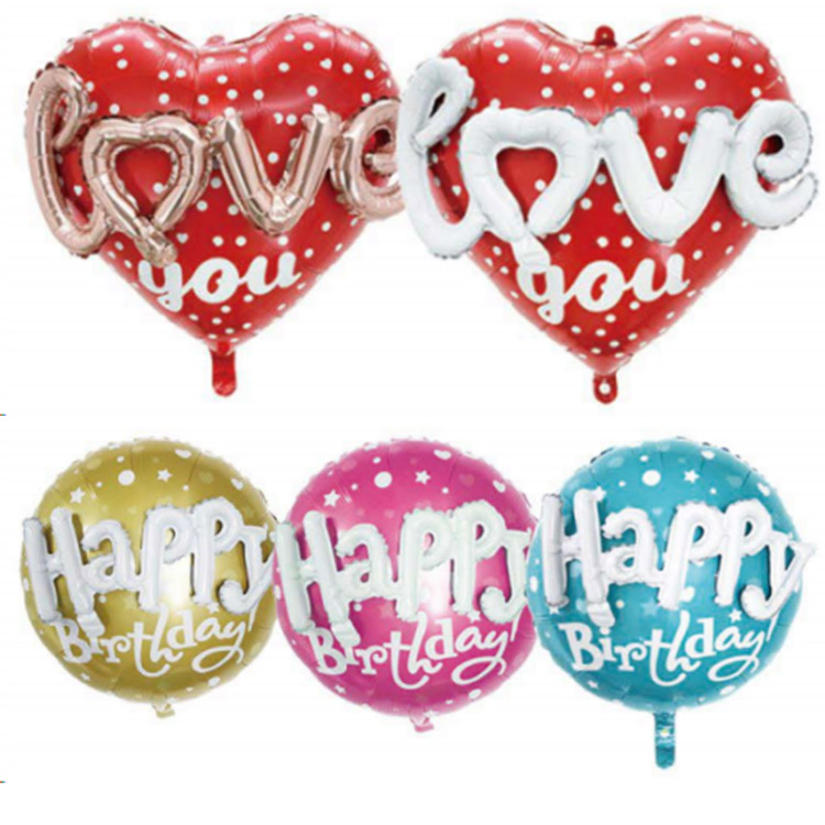 ရောင်စုံ Foil Balloon