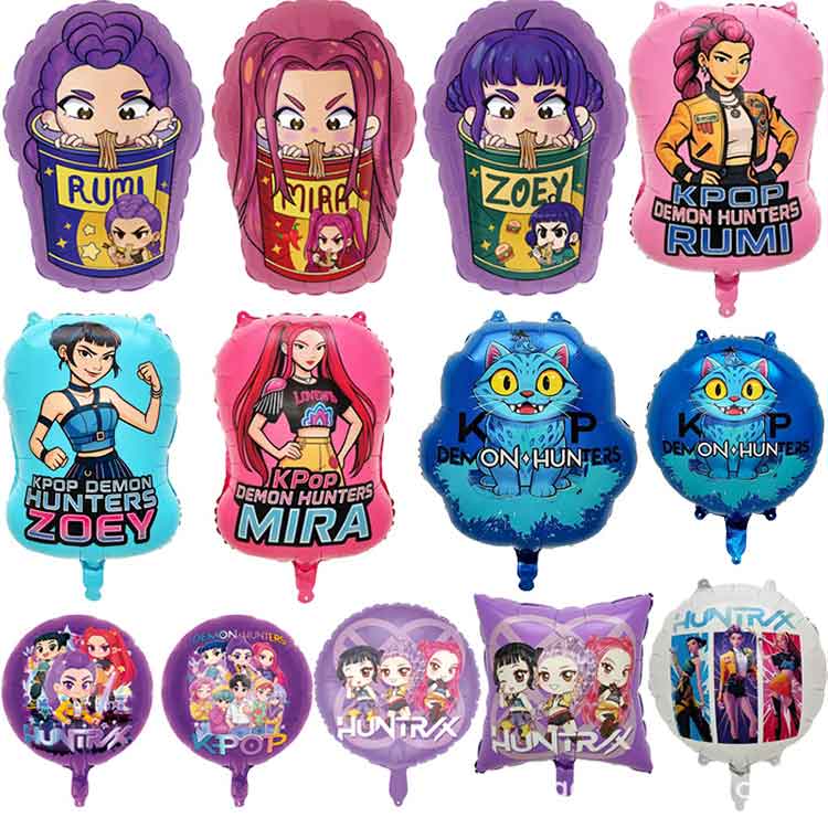 Demon Hunter Foil Balloons