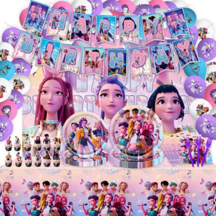 Devil Girl Group Plate Set