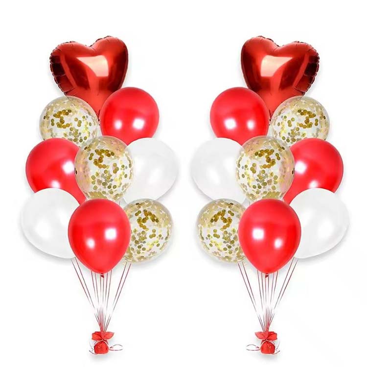 balloons set ကို sequined