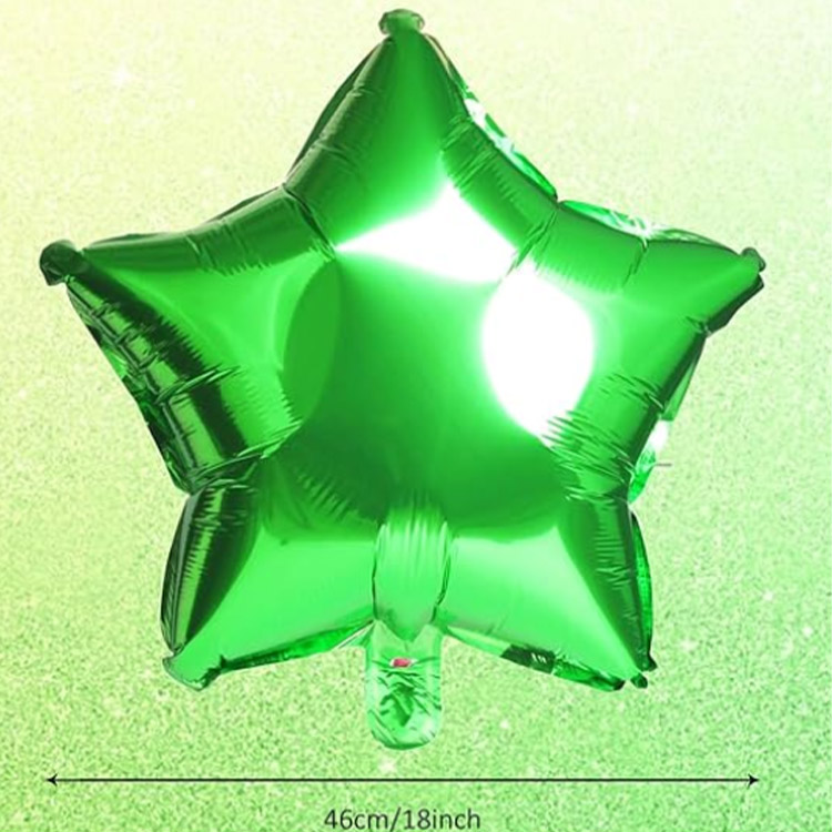 Green Star Balloon