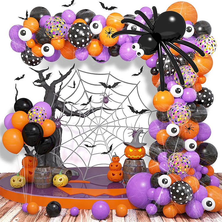 Halloween Balloon Garland arch အစုံ