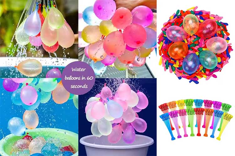 Water fight water balloons