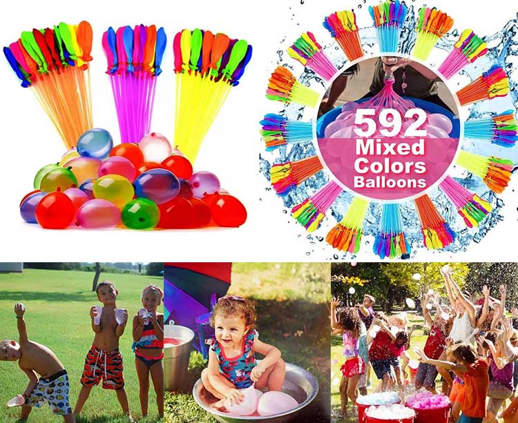 Water fight water balloons