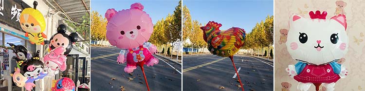 animal clip foil balloons