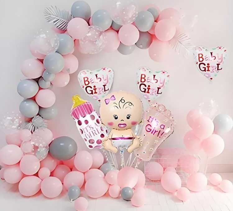 baby shower balloon arch decoration set