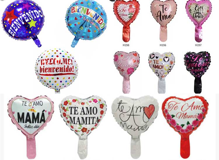 Spanish foil balloons Newshine