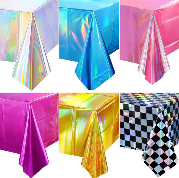 newshine foil table cover