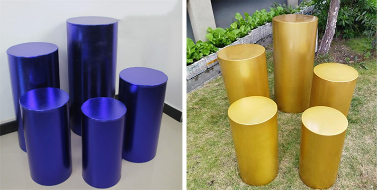 cylindrical base dessert table price