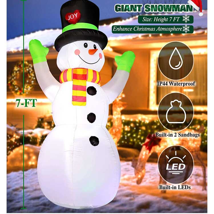 Inflatable Christmas Snowman