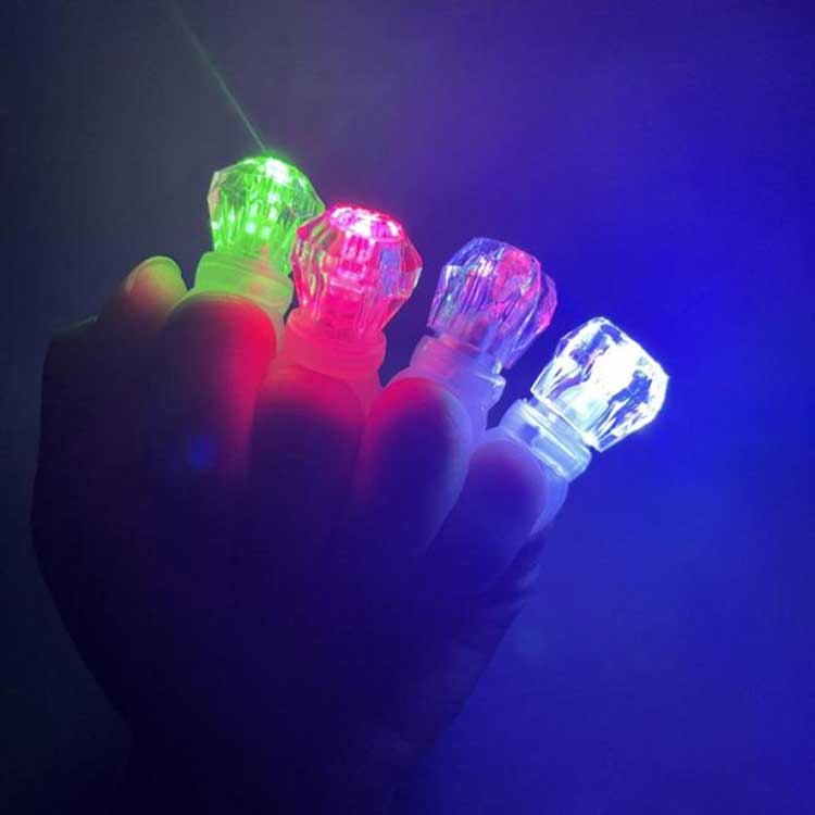 LED မီးလင်းပြီး Finger Ring